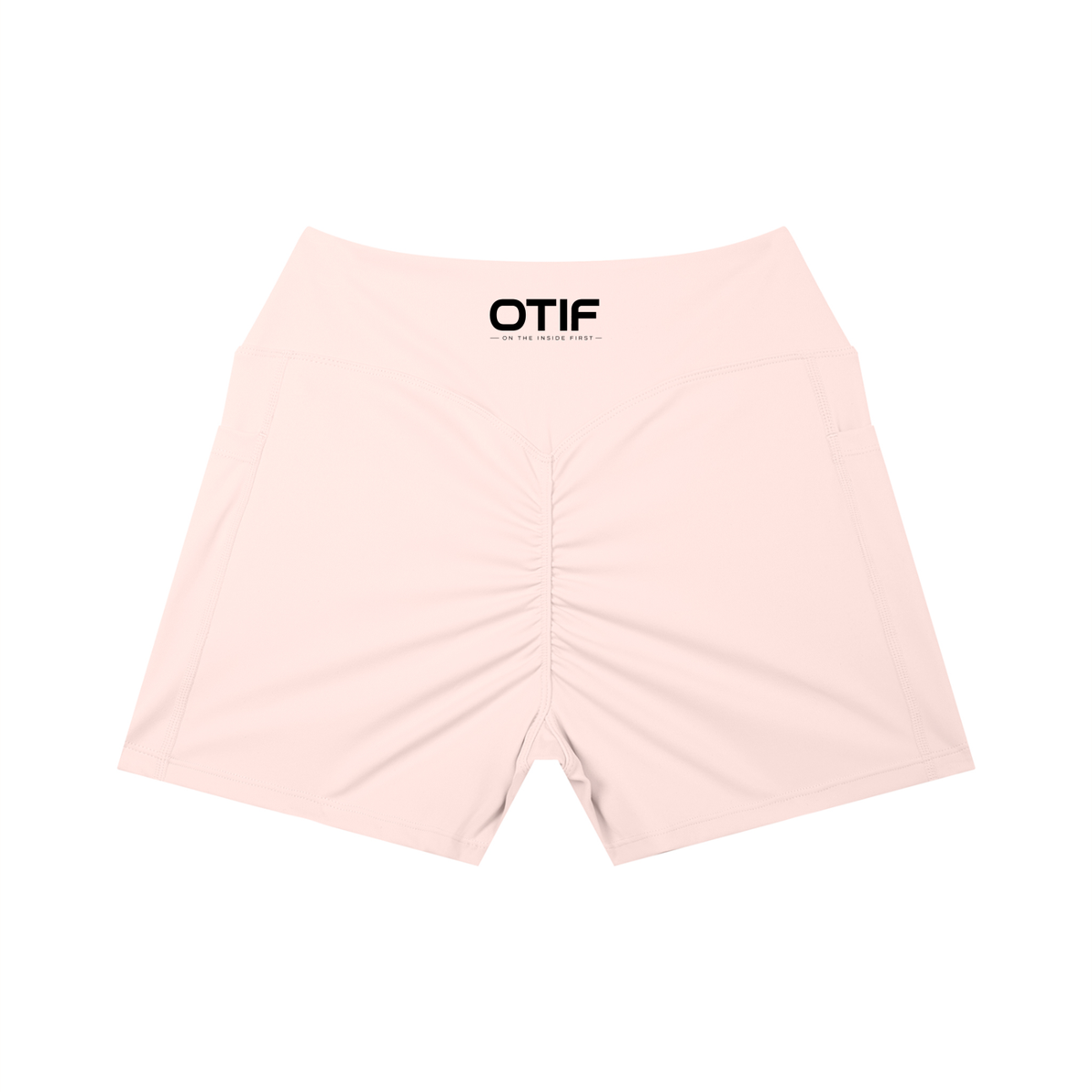 Women’s High Rise Pocket Yoga Shorts