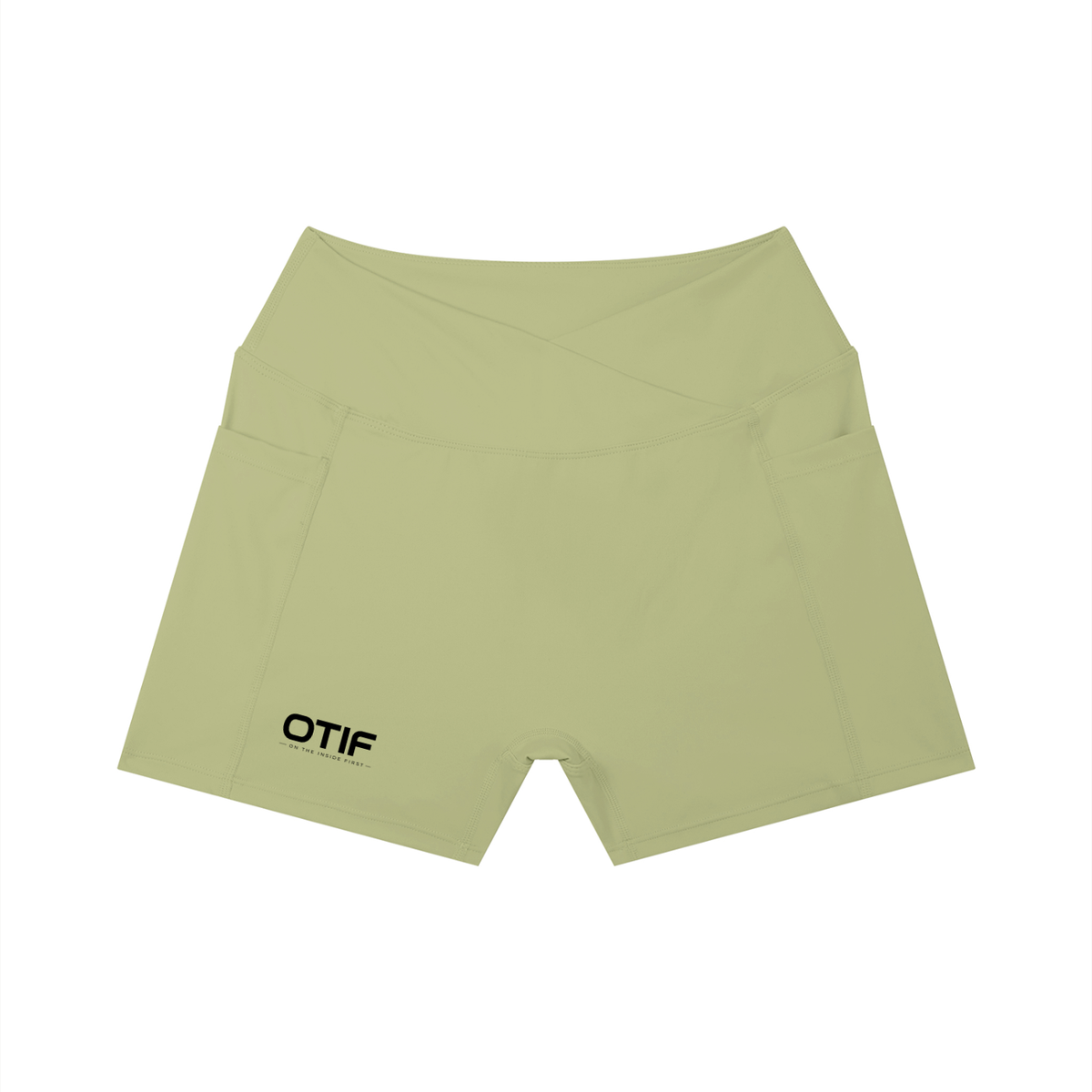 Women’s High Rise Pocket Yoga Shorts